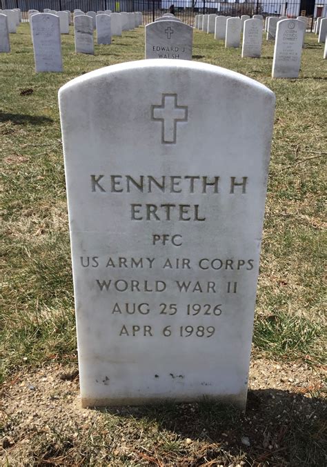 Kenneth Hallock Ertel Find A Grave Memorial