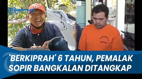 Pemalak Sopir Truk Di Bangkalan Ditangkap Polisi Tahun Berkiprah