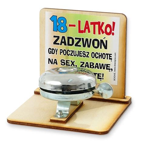 Dzwonek NA SEX Prezent Stka Kobieta Upominek Cena Opinie Allegro