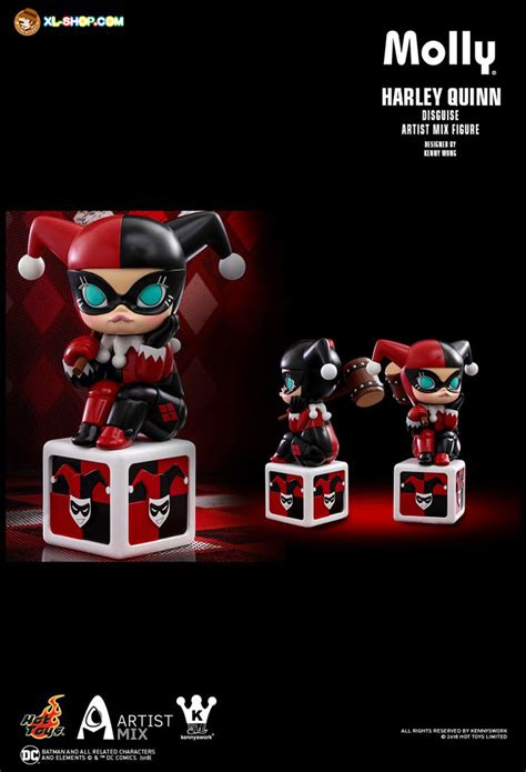 Hot Toys AMC025 Molly Harley Quinn Disguise Artist Mix Figure Designed By Kenny Wong