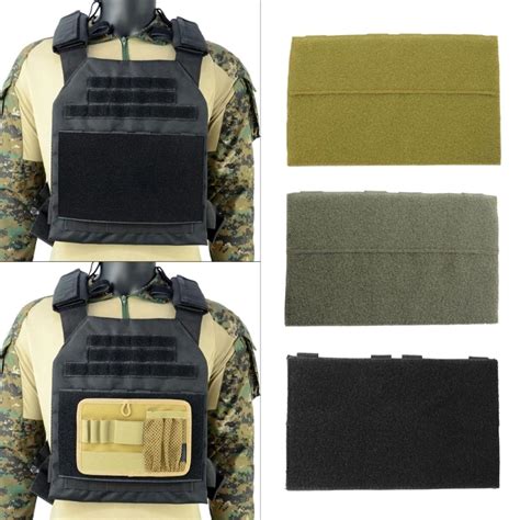 D Nylon Taktische Modulare Weste Patch Molle Adapter Panel Klett