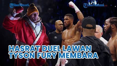 Hasil Tinju Dunia Anthony Joshua Menang Hasrat Duel Lawan Tyson Fury