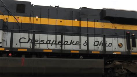 CSX Chesapeake And Ohio Heritage Unit Pre Vandalism CSX 1869 Acts As