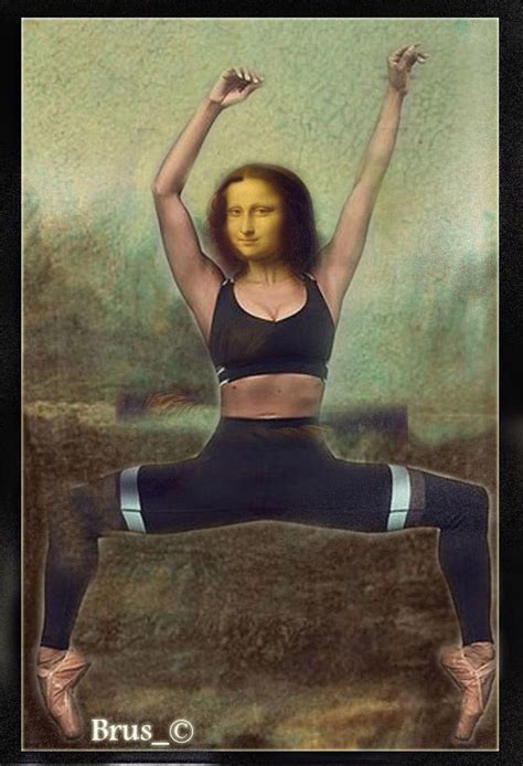 Brus Mona Lisa Parody Mona Lisa Mona Lisa Smile