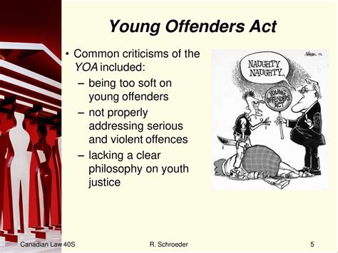 The Youth Criminal Justice System Ppt Download