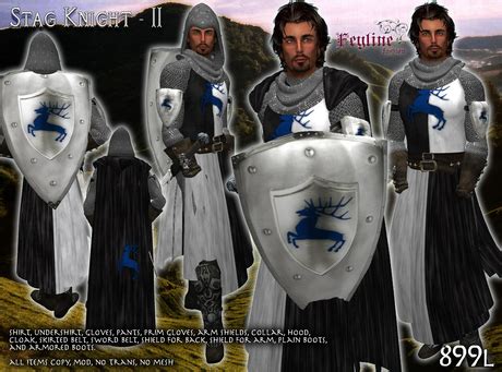 Second Life Marketplace - *FF* Stag Knight II