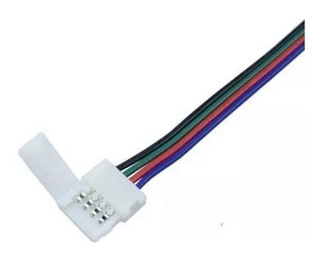 Conector Emenda Para Fita Led Mm Rgb Vias Terminal Mercadolivre