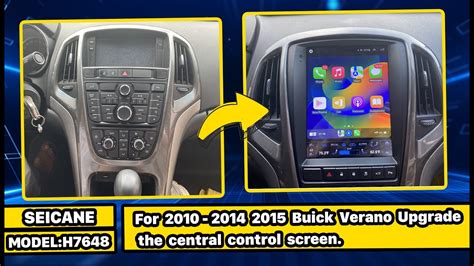 Carplay Radio Upgrade How To Install 9 7 Inch Hd Screen Buick Hideo 2010 2014 Buick Verano