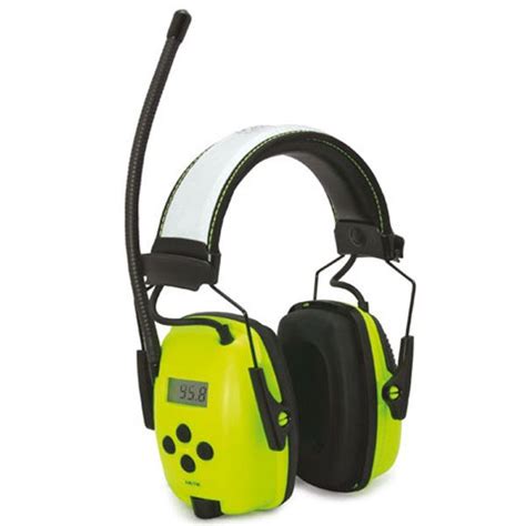 Sync Digital Am Fm Hi Vis Radio Earmuff Handling Equipment Canterbury