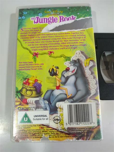 The Jungle Book Walt Disney Classics Vhs Kassette Englisch T Eur