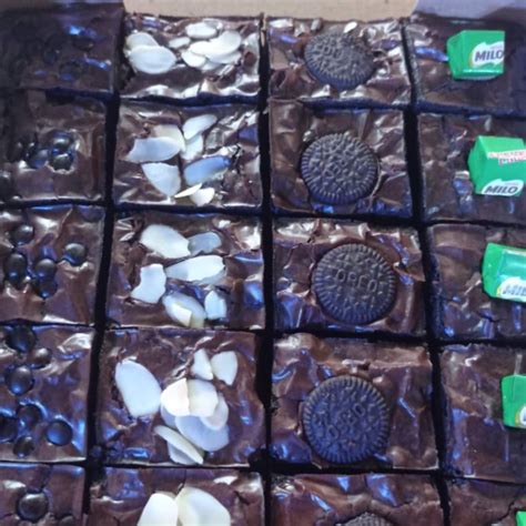 Jual Brownies Fudgy SMEXPO Pertamina