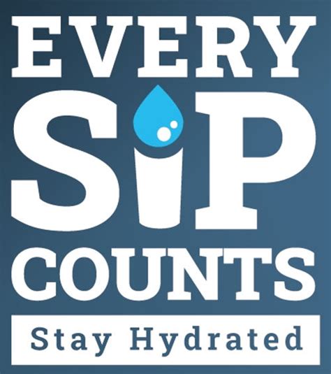 Every SIP Counts - And not just during the summer!