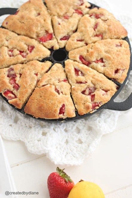 Strawberry Lemonade Scone Recipe Created By Diane