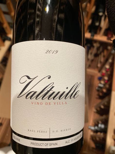 2020 Raul Pérez Bierzo Valtuille Vino de Villa Spain Castilla y León