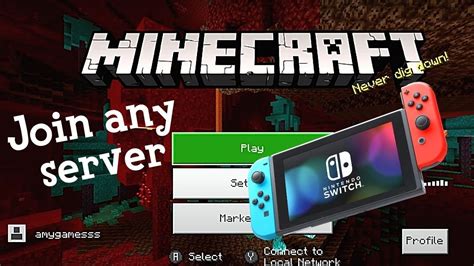 How To Join Any Minecraft Bedrock Server On Nintendo Switch UnitySMP