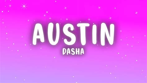 Dasha Austin Lyrics Youtube