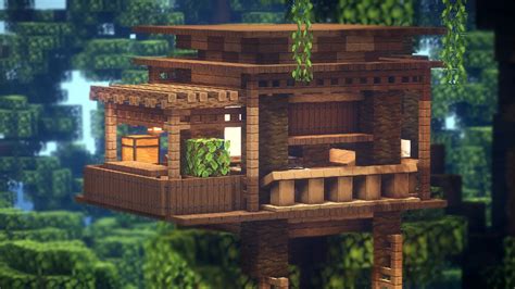 Minecraft: The Jungle Tree House thethoughtcatalogs.com