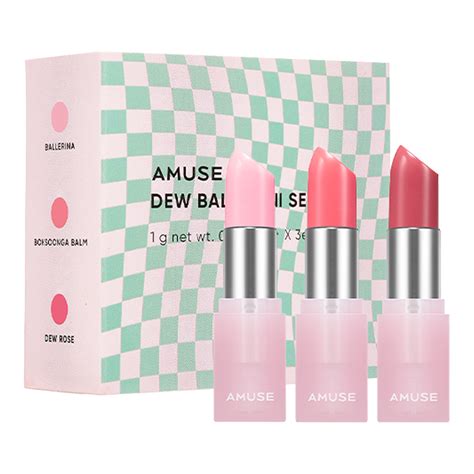 Buy Amuse Dew Lip Balm Mini Set Sephora Singapore