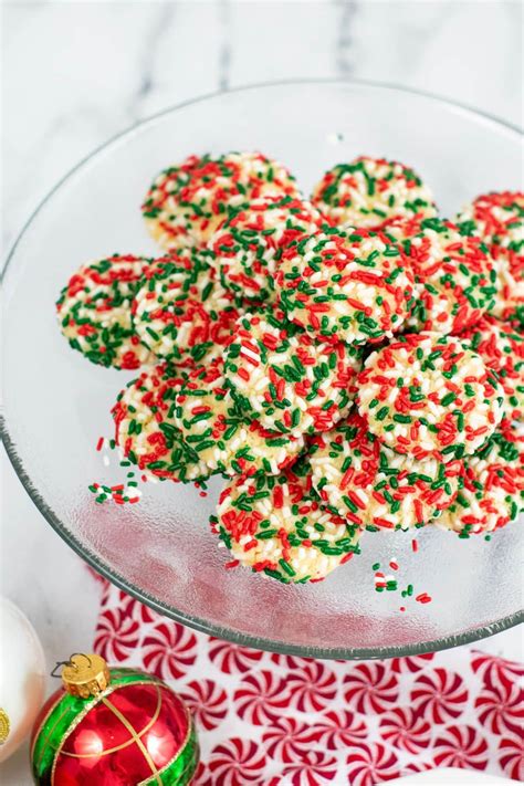 Christmas Sprinkle Cookie Recipe