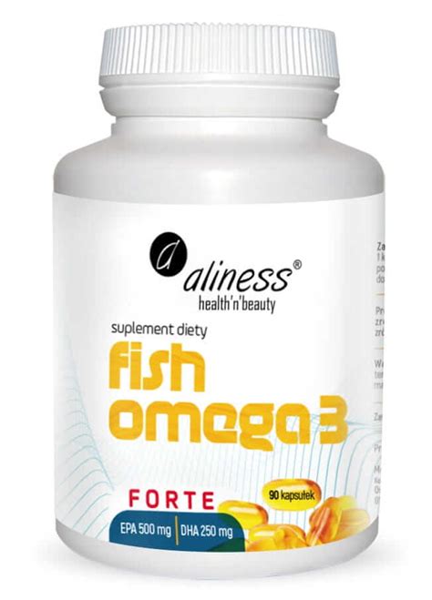 ALINESS Fish Omega 3 FORTE 500 250 Mg 90 Kaps