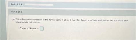 Solved Write The Trigonometric Expression As An Algebraic Chegg