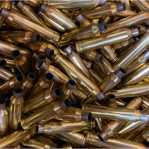 Once Fired 338 Lapua Brass For Reloading In Stock Free Shipping