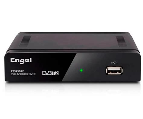 Engel Rt5130t2 Receiver Dvb T2 Hd Tdt Pvr Usb Hdmi Euroconnector Epg