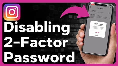 How To Remove Two Factor Authentication On Instagram Youtube