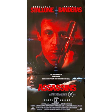 Assassins Australian Movie Poster 13x30 In 1995