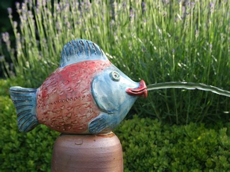 Wasserspeier Fisch Etsy De