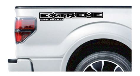 Calcas Sticker Extreme Off Road Bisel Para Batea Tapa Meses Sin