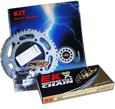 DERBI SENDA BAJA 125 SM 2005 2008 KIT CHA NE COURONNE PIGNON PBR EK