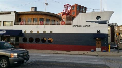 Captain James Landing Restaurant In The Canton Neighborhood Of