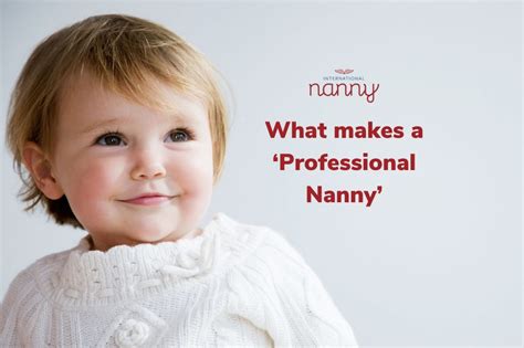 What Makes A ‘professional Nanny International Nanny