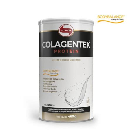 Colagentek Protein 460g Bodybalance Vitafor Colágeno Magazine Luiza