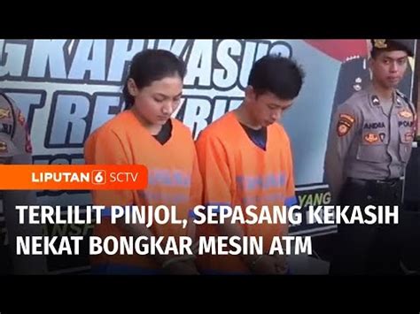 Akibat Terjerat Pinjol Sepasang Kekasih Di Sidoarjo Nekat Bongkar