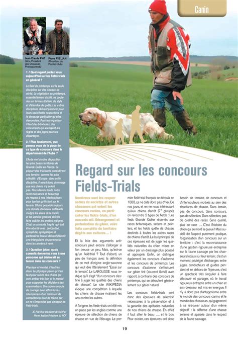 Le Chasseur De Laube N°4 Fédération Des Chasseurs De Laube