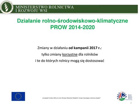 Dzia Anie Rolno Rodowiskowo Klimatyczne Ppt Pobierz