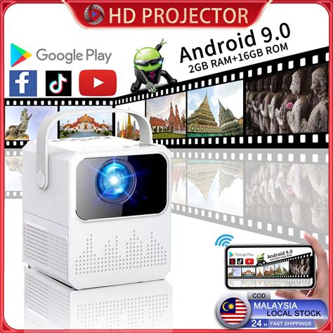 Mini Android Projector For Phone Home Theater Portable Smart Phone