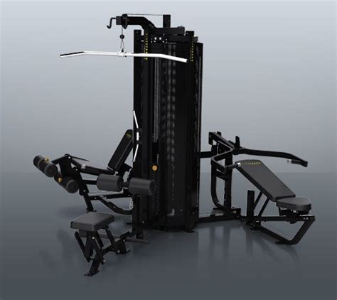 Matrix Krachtstation G1 3 Stack Multigym Multistation Black Kopen Bestel Bij Fitness24 Nl