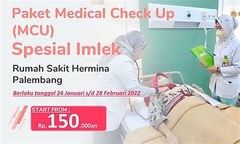 Hermina Hospitals Paket Medical Check Up Mcu Spesial Imlek