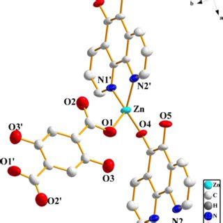 The Coordination Environment Of Zn Ii Ions In Complex The