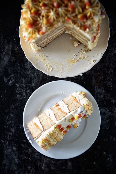 Candy Corn Layer Cake