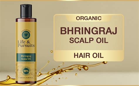 Buy Life And Pursuits Organic Hair Growth Oil 200 Ml Ayurvedic Scalp Therapy Oil For Healthy