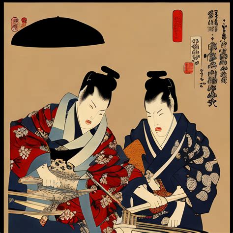 Toile de UKIYO-E geisha by Mariloup12 on DeviantArt