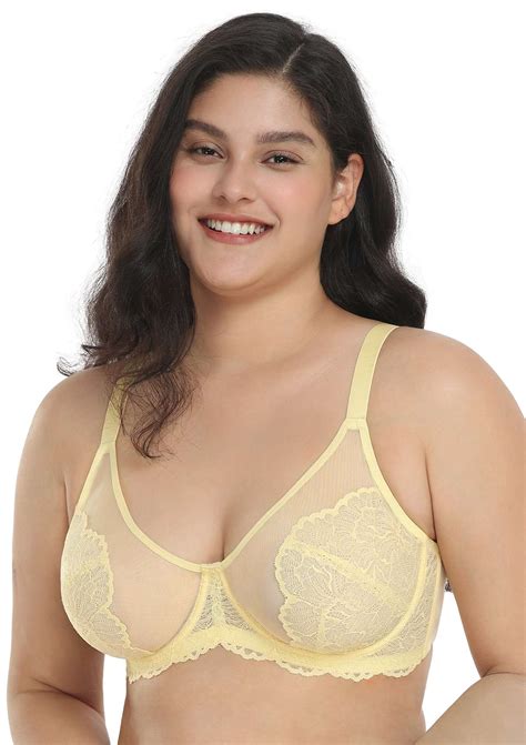 Blossom Blue Unlined Underwire Bra Hsia