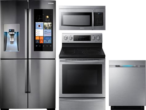 Samsung Sareradwmw216 Samsung 4 Piece Kitchen Appliances Package With