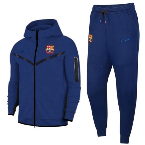 Survetement Presentation FC Barcelona Tech Fleece 2022 Nike