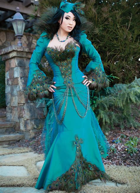 Autographed Original Peacock Costume Sewing Pattern by Yaya Han Kits