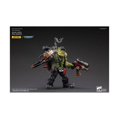 Warhammer K Figurine Ork Kommandos Nob Nazbog Cm Figurine